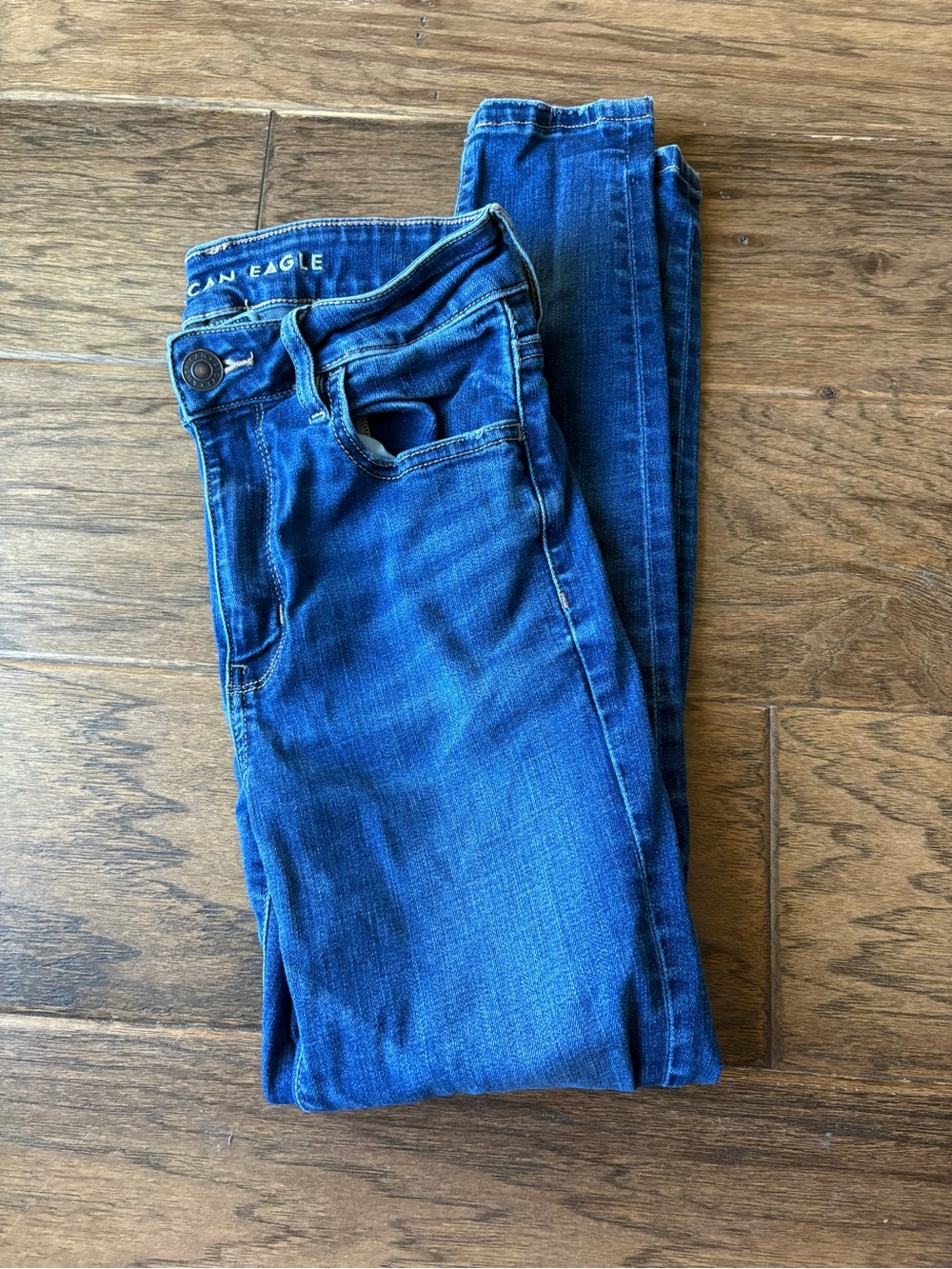 American Eagle Outfitters Blue Skinny Jeans